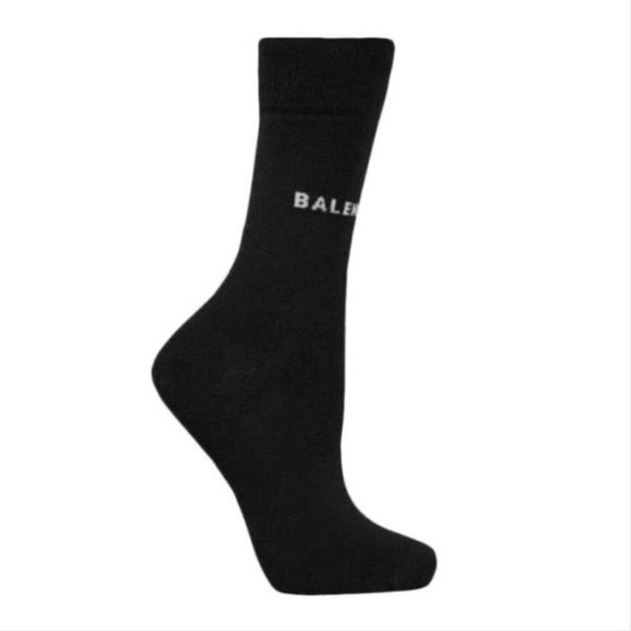 BALENCIAGA logo intarsia socks - Picture 1 of 4